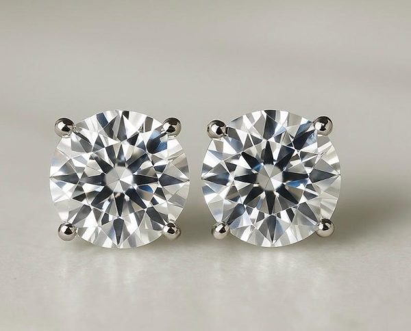 THE LAB GROWN DIAMOND STUD EARRINGS